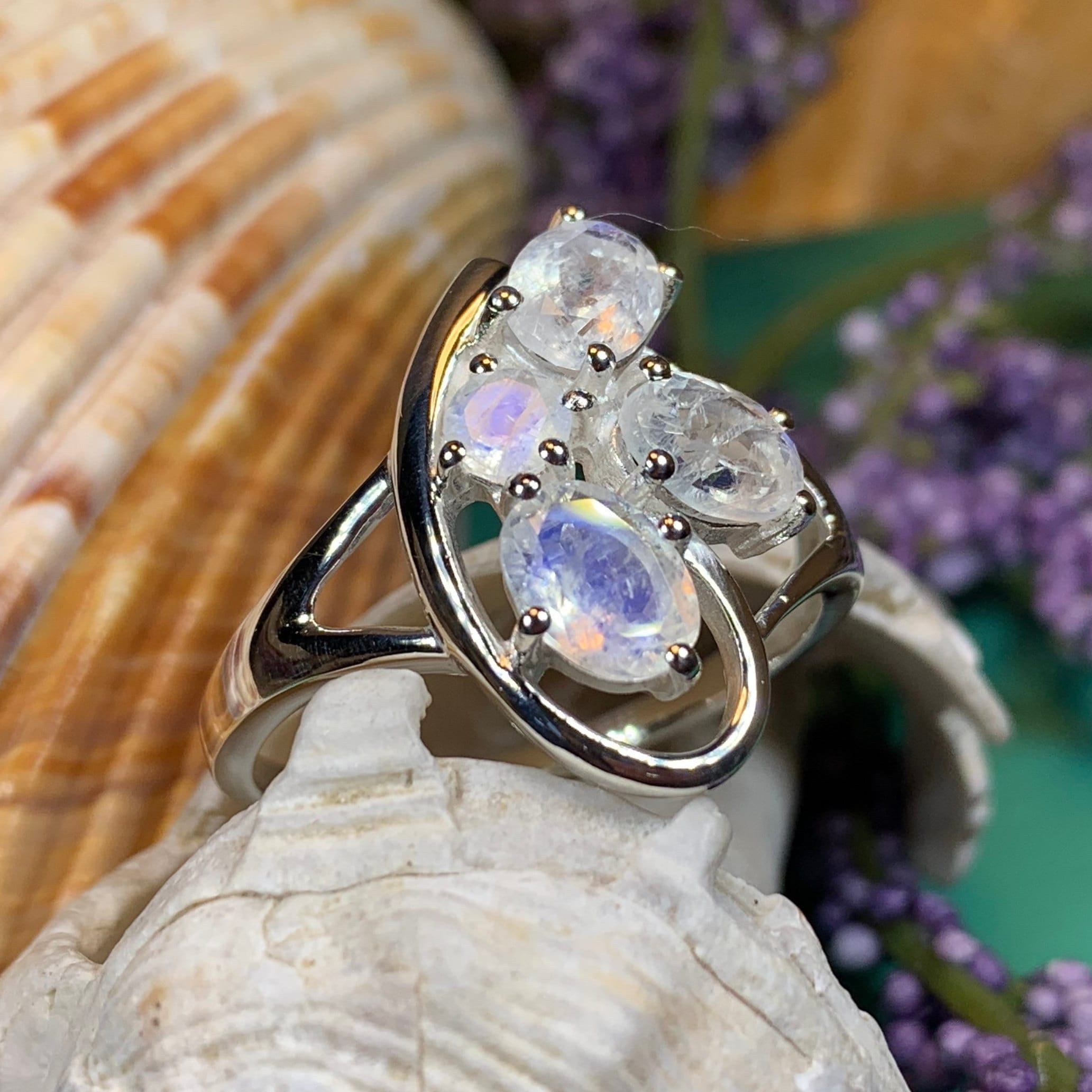 Talia Moonstone Ring