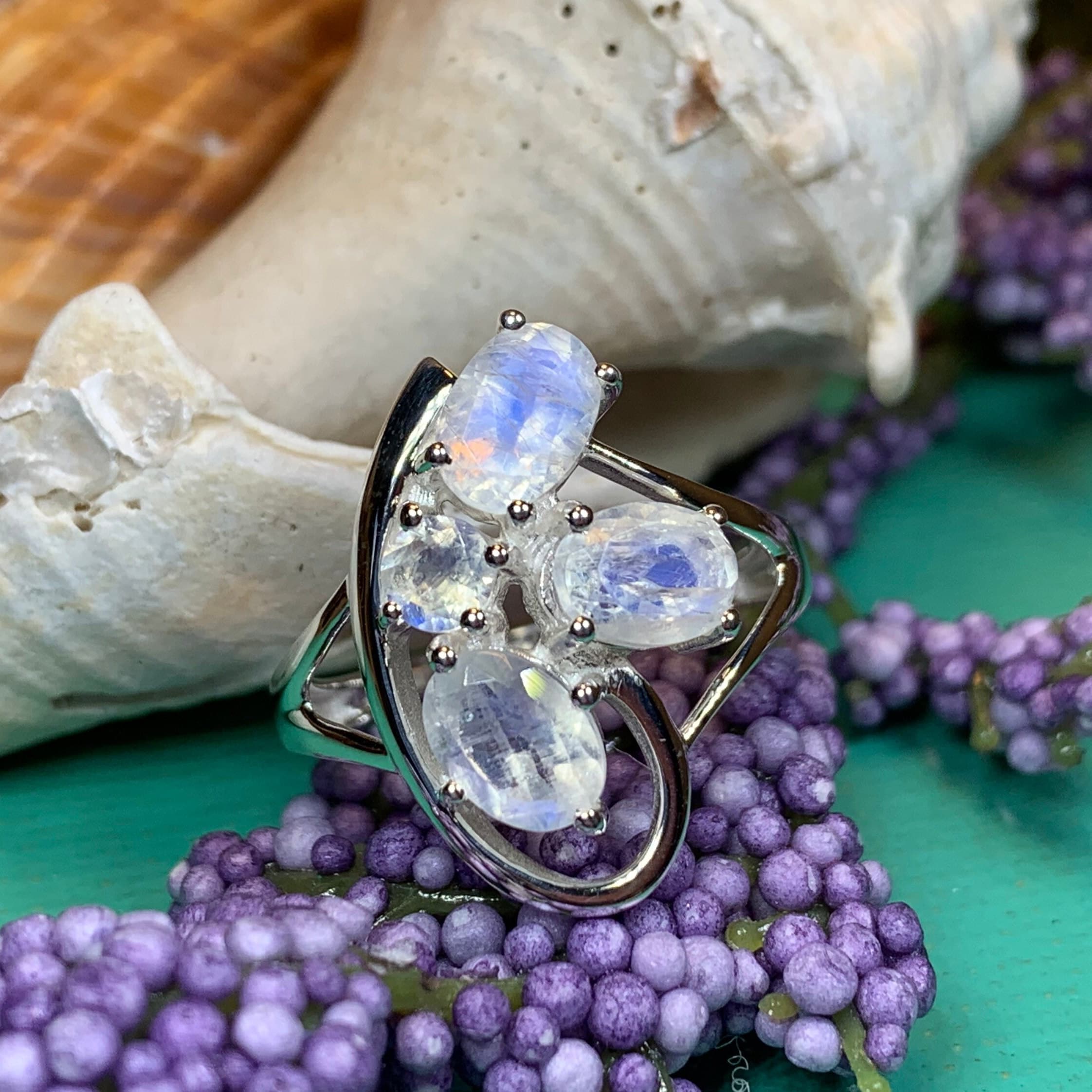 Talia Moonstone Ring