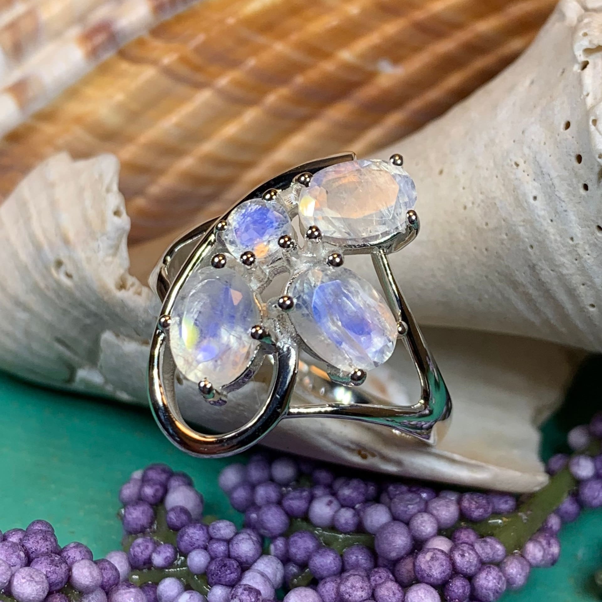 Talia Moonstone Ring