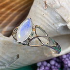 Esmeralda Celtic Knot Ring