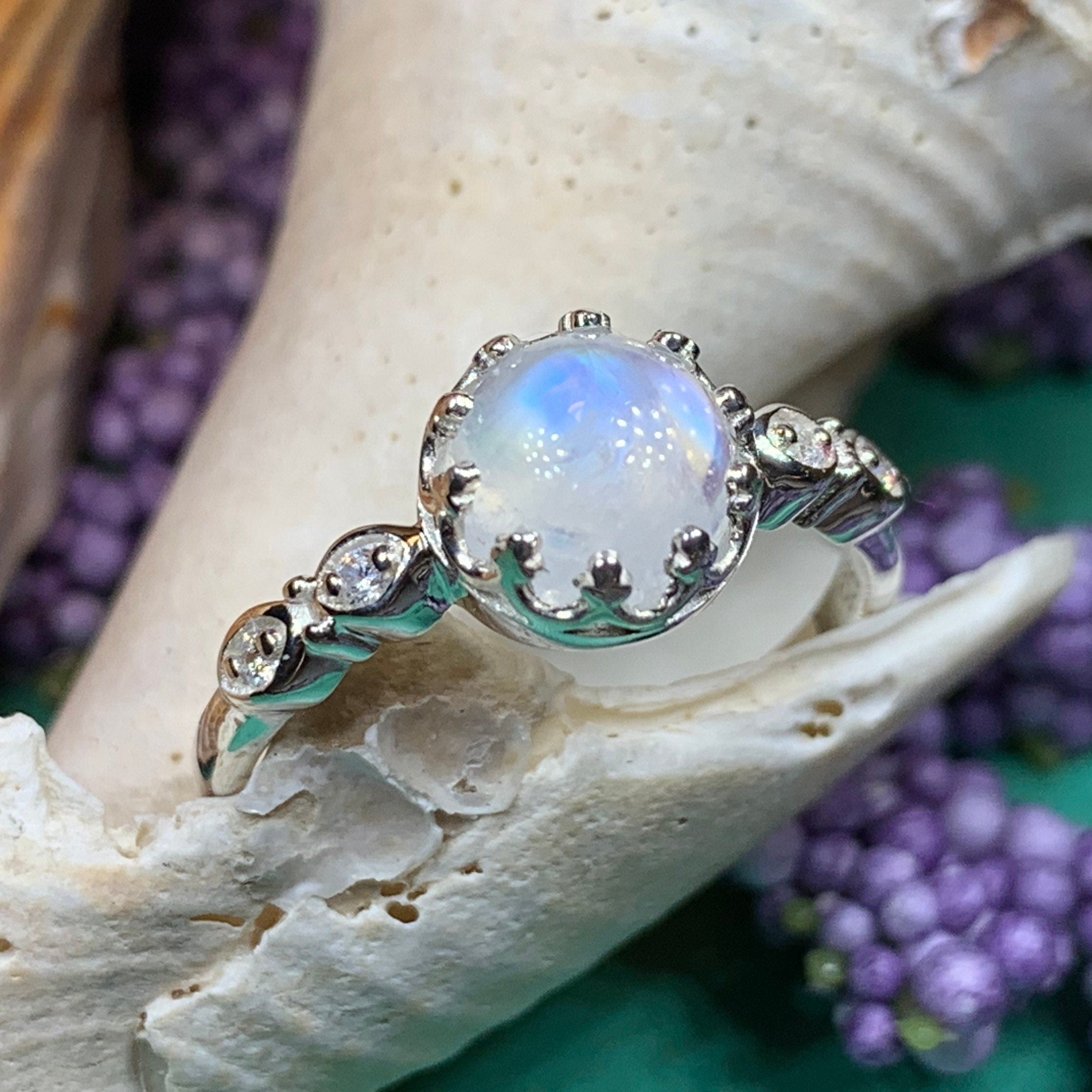 Elenore Moonstone Ring