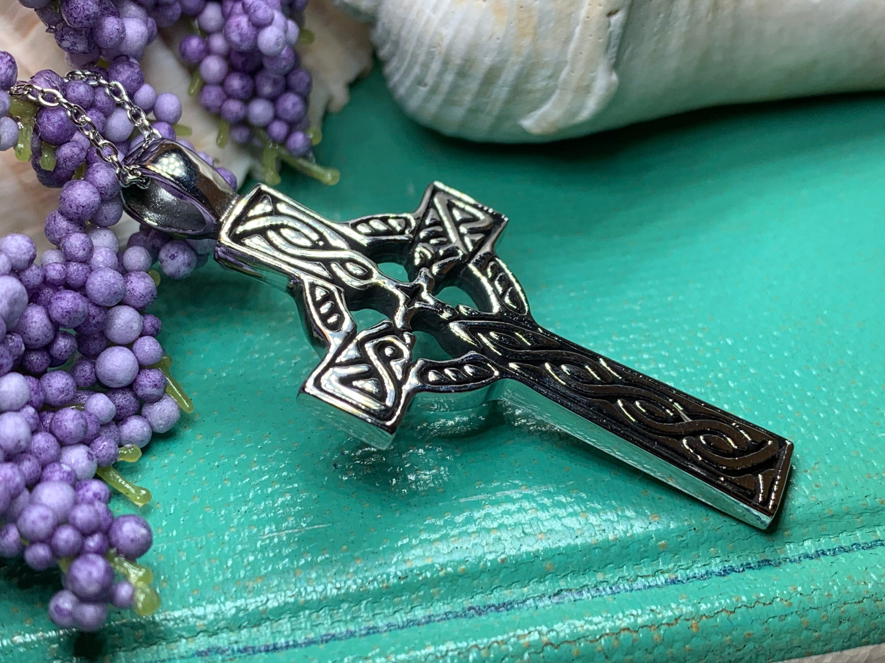 Shawn Celtic Cross Necklace