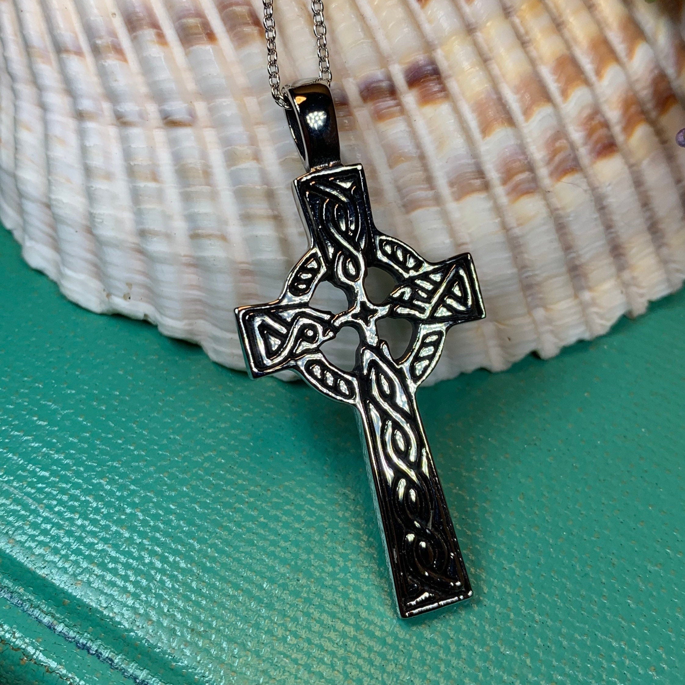 Shawn Celtic Cross Necklace