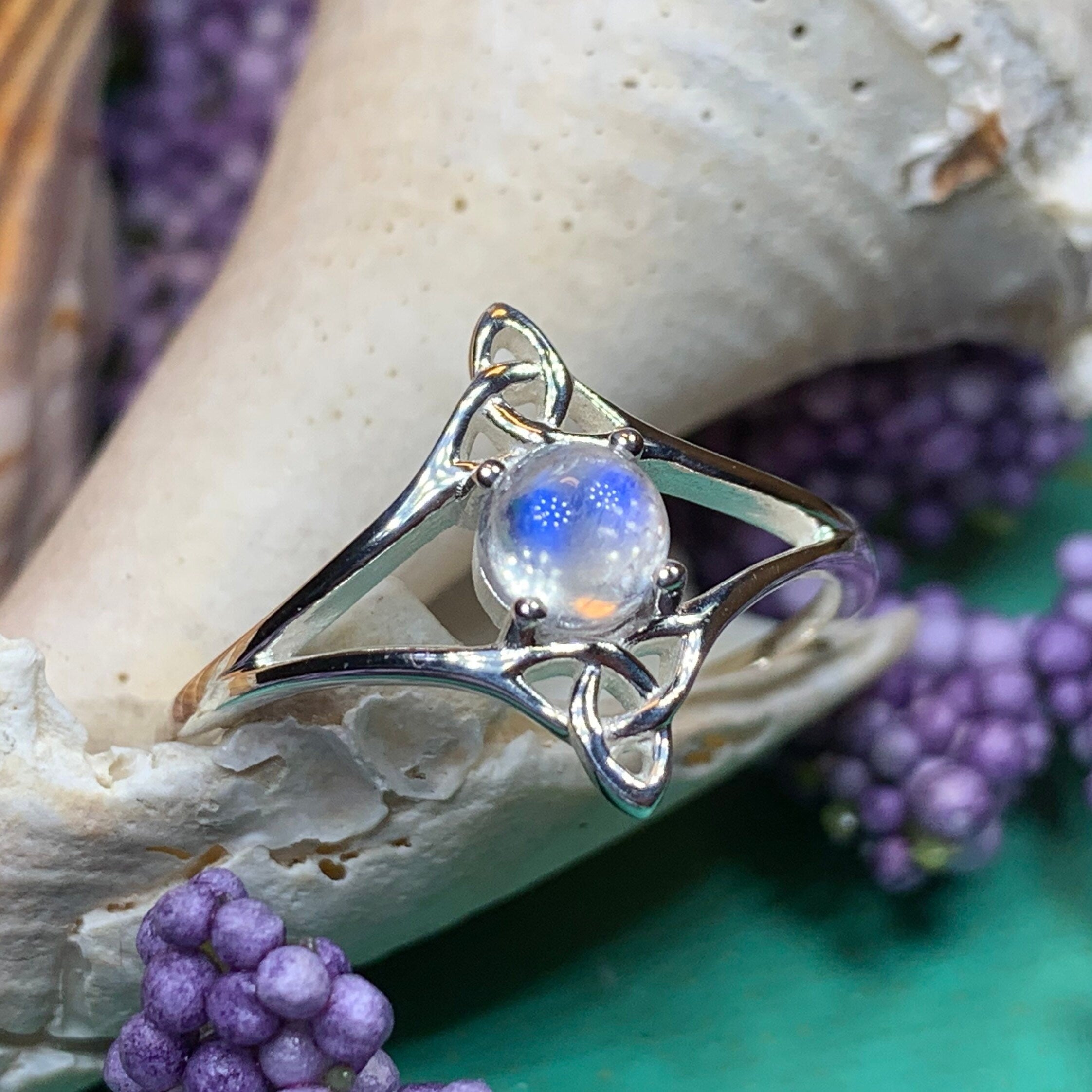 Rina Moonstone Ring