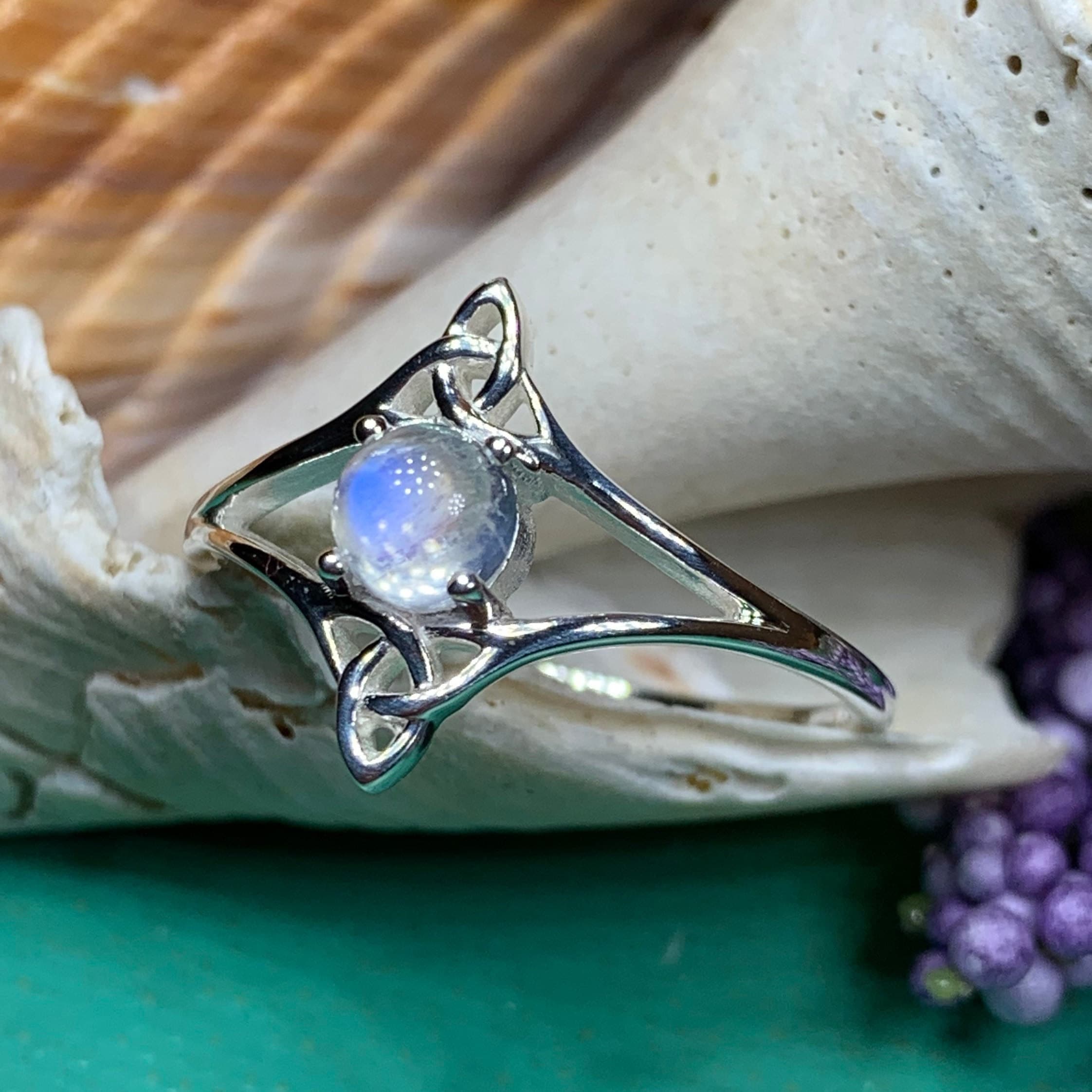 Rina Moonstone Ring