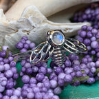 Tell the Bees Moonstone Ring