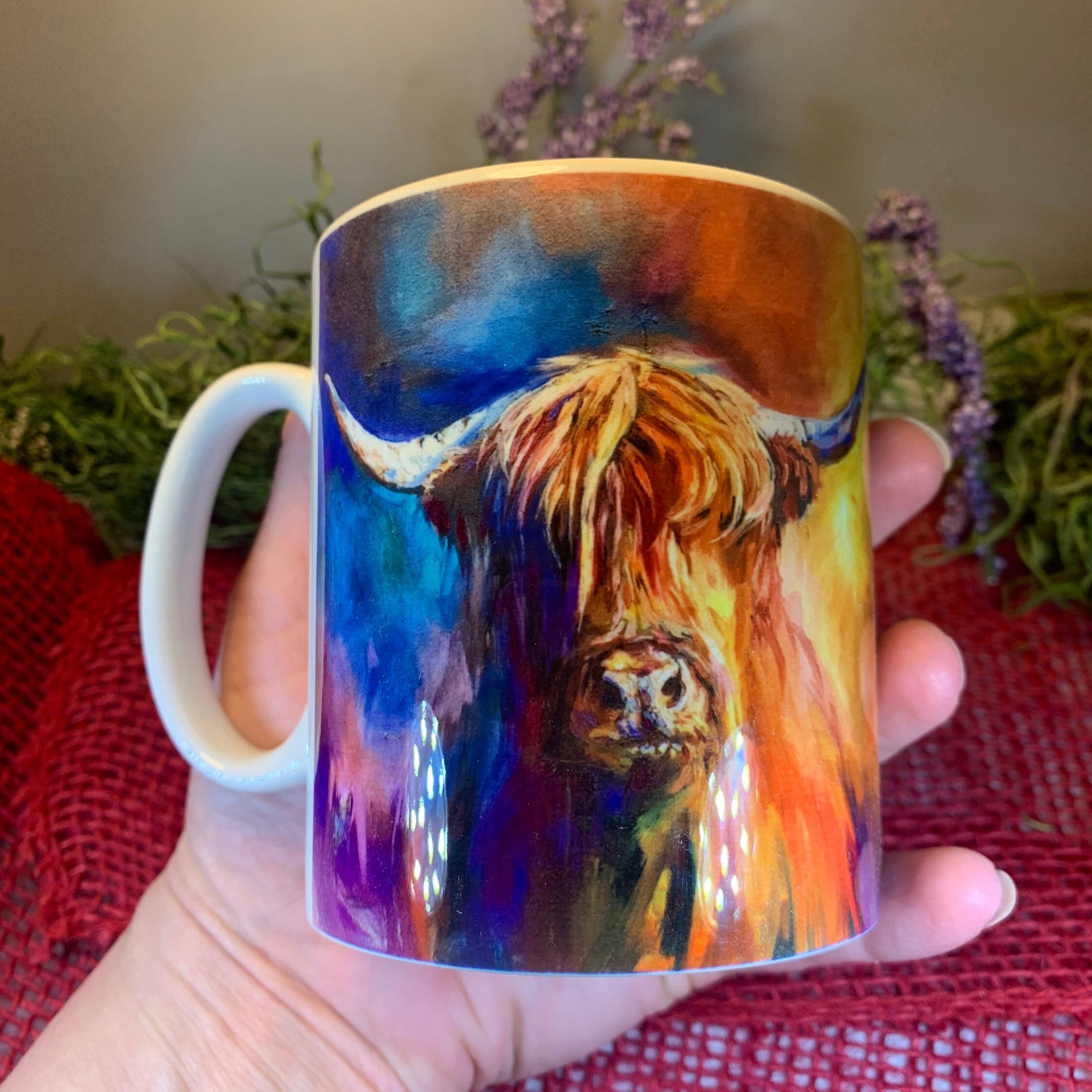 Harris Highland Cow Mug