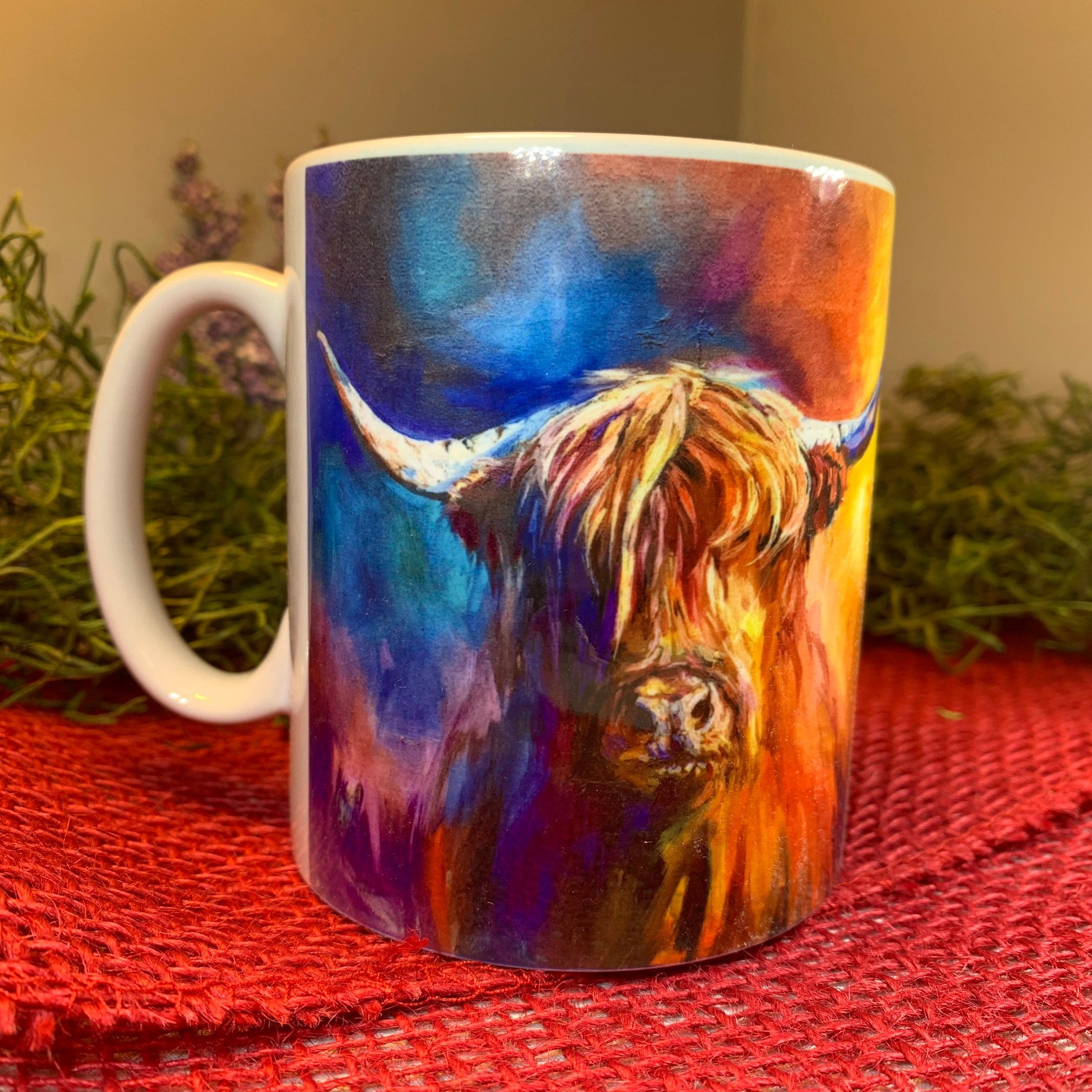 Harris Highland Cow Mug