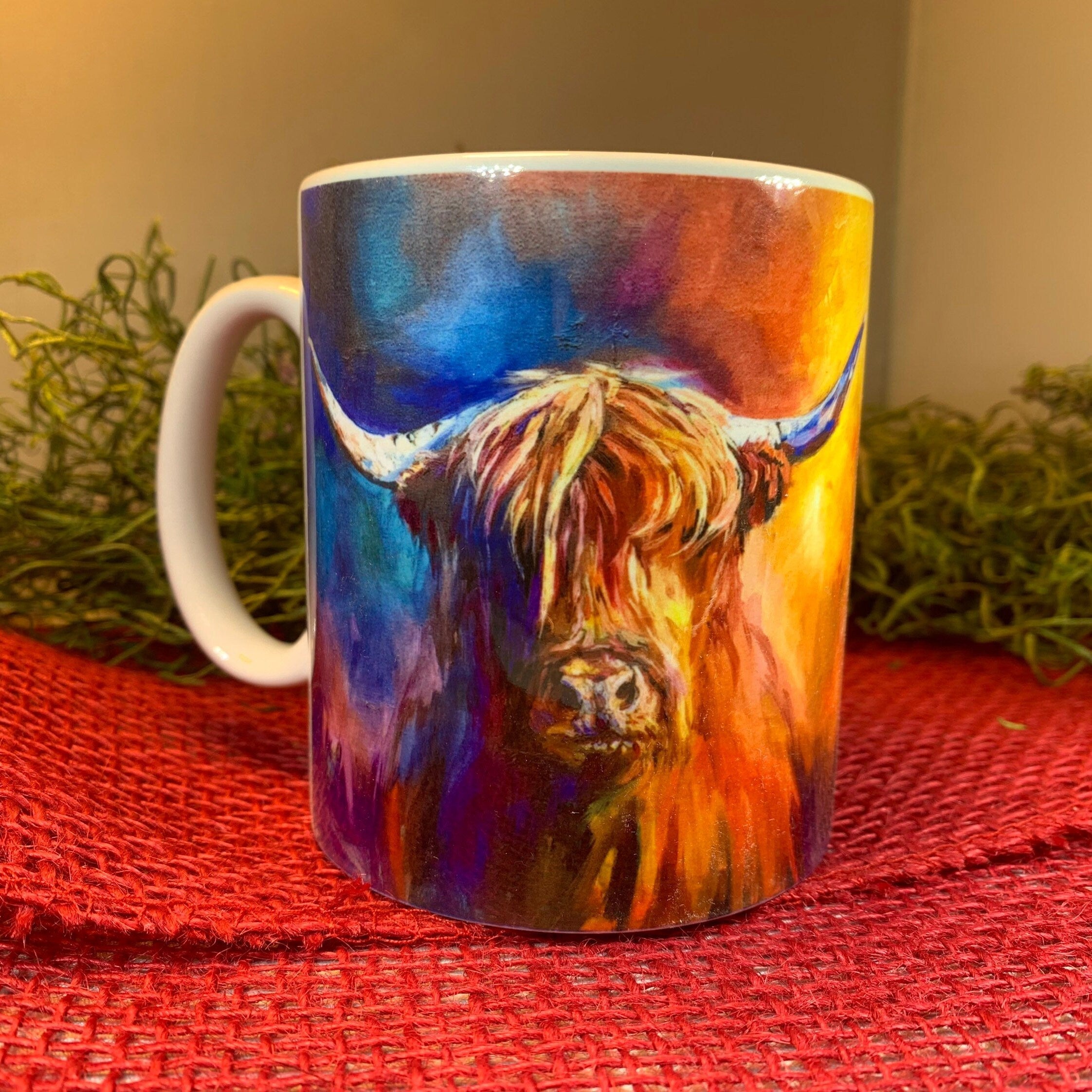 Harris Highland Cow Mug
