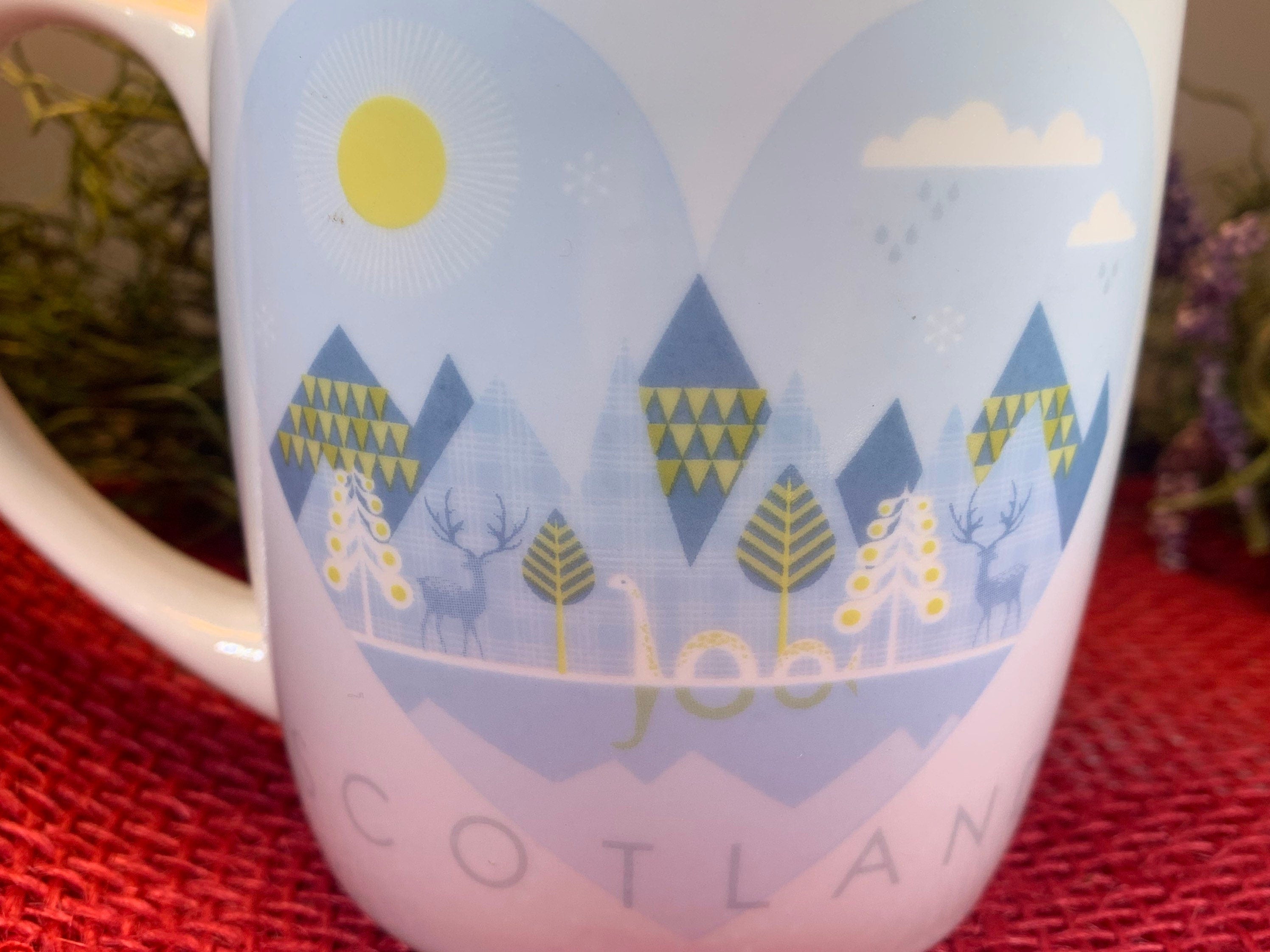 I Love Scotland Mug