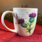 Cheerful Thistles Mug