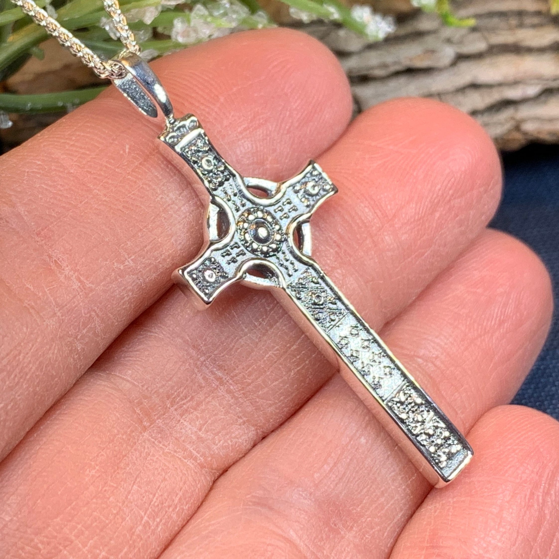Saint John's Celtic Cross Necklace