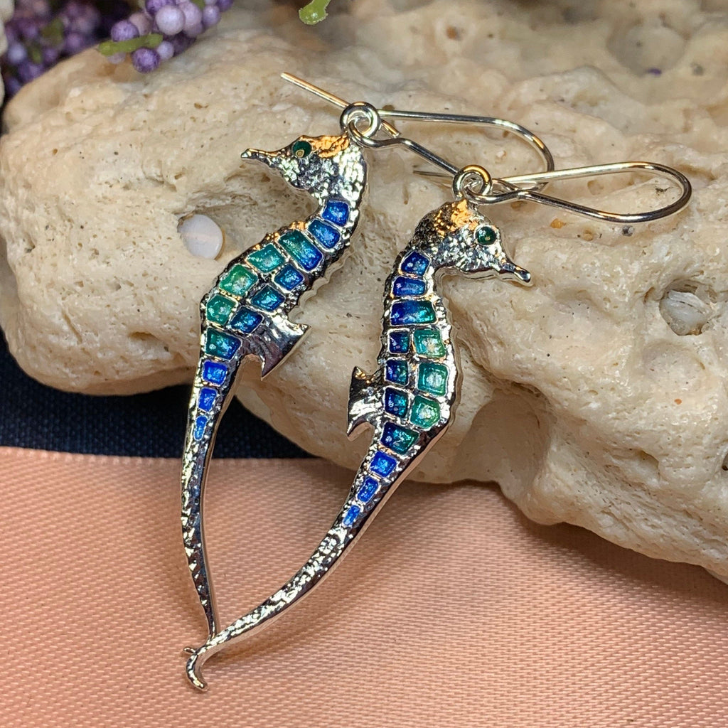 Summerleaze Seahorse Earrings