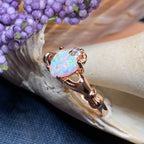 Raynette Claddagh Opal Ring