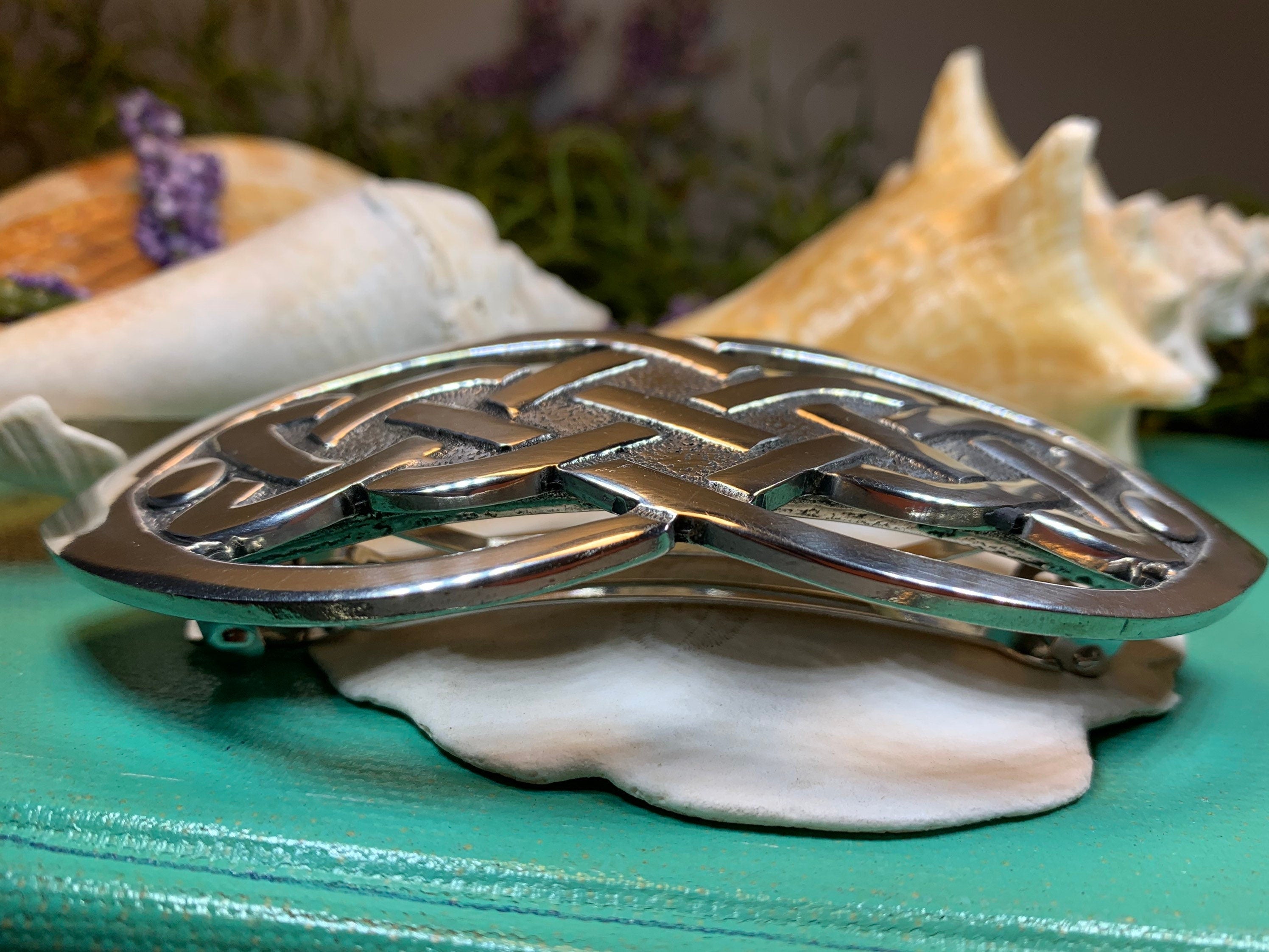 Amity Celtic Knot Hair Clip