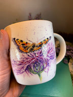 Bree Merryn Thistle & Butterfly Mug