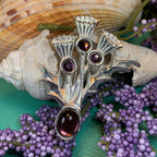Montrose Thistle Brooch