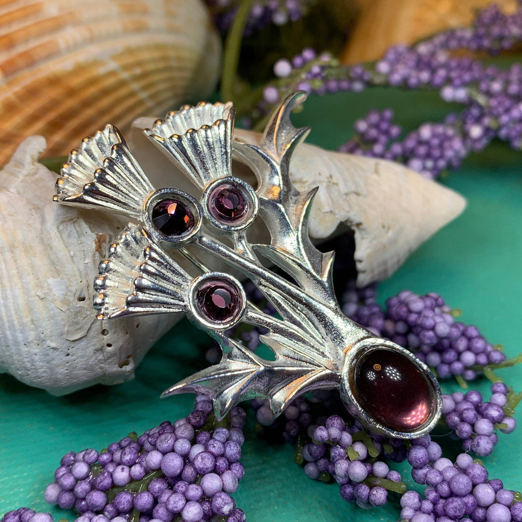 Montrose Thistle Brooch