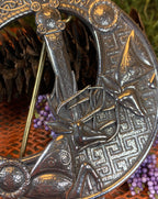 Celtic Stag Penannular Brooch