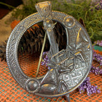 Celtic Stag Penannular Brooch