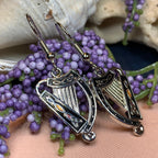 Celtic Harp Earrings