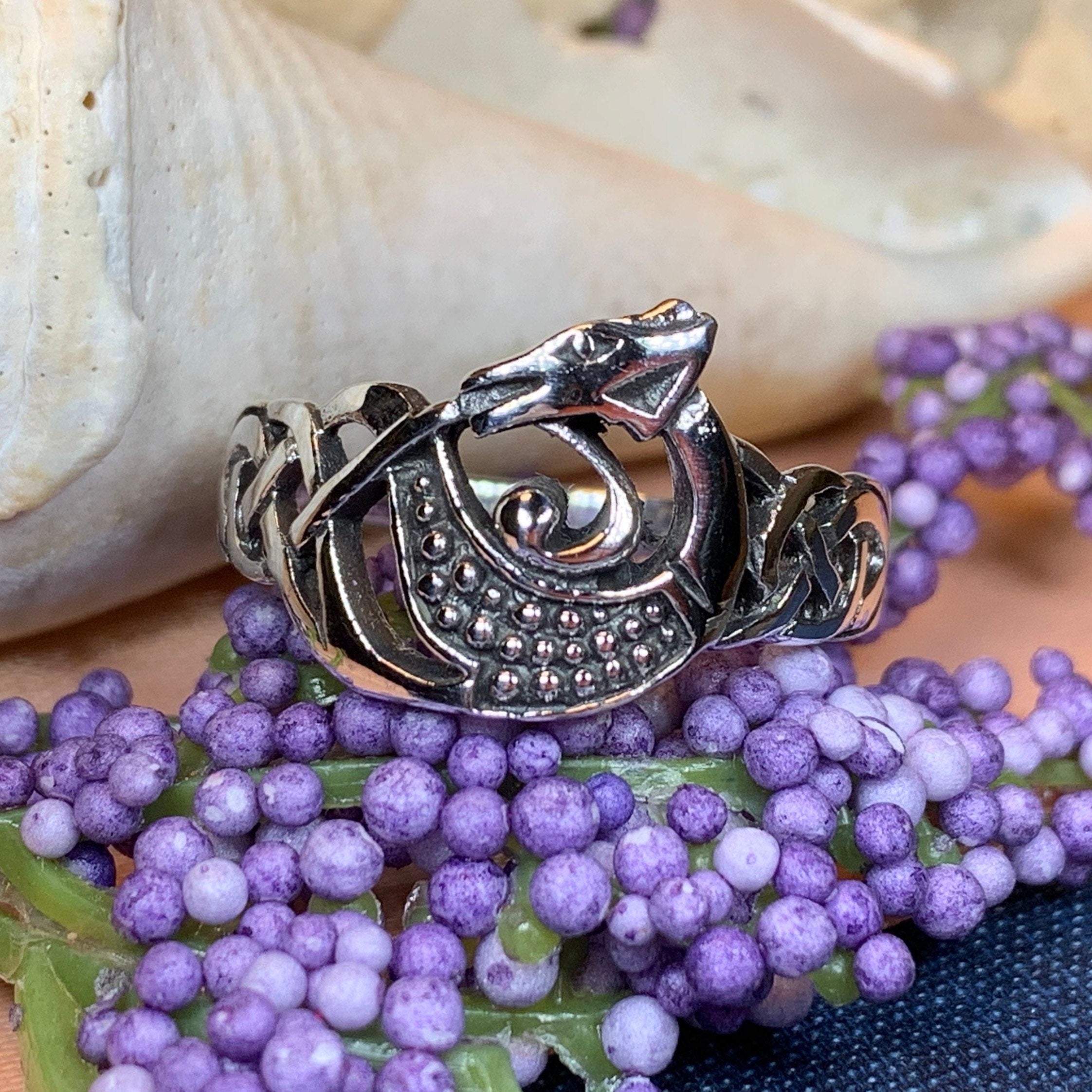 Celtic Dragon Ring