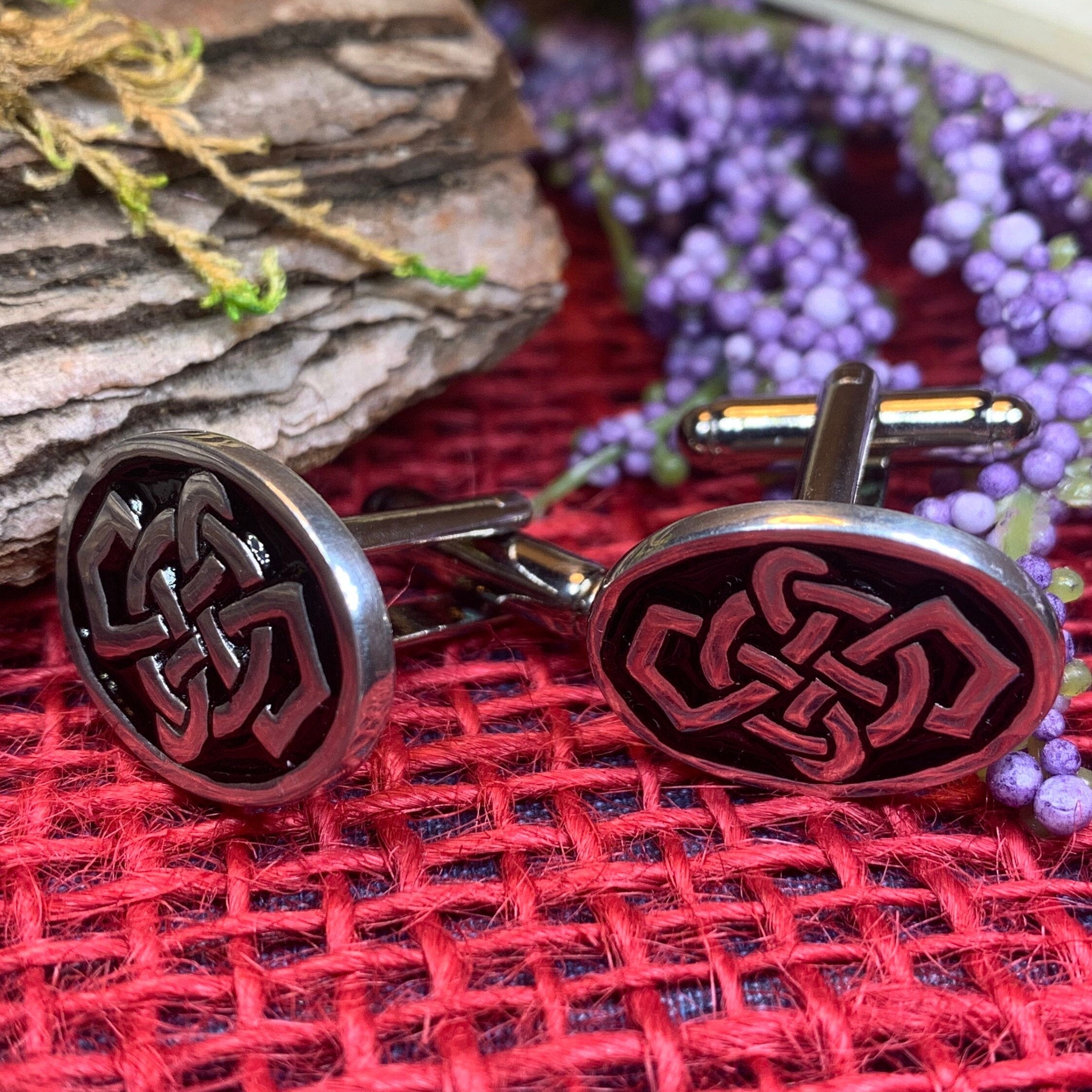 Celtic Fortune Knot Cuff Links