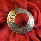 Celtic Bird Scarf Ring