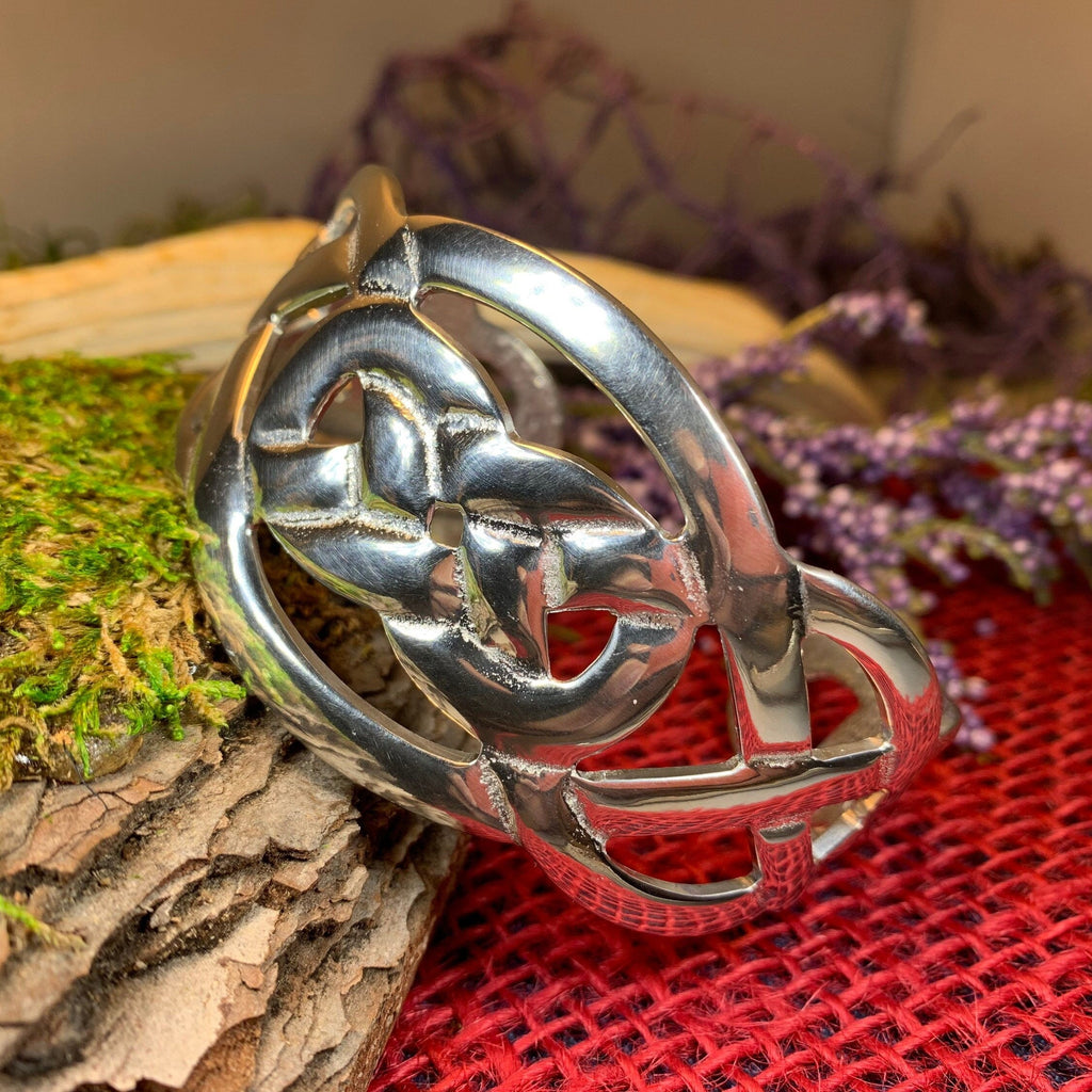Lysandra Celtic Knot Pewter Bracelet