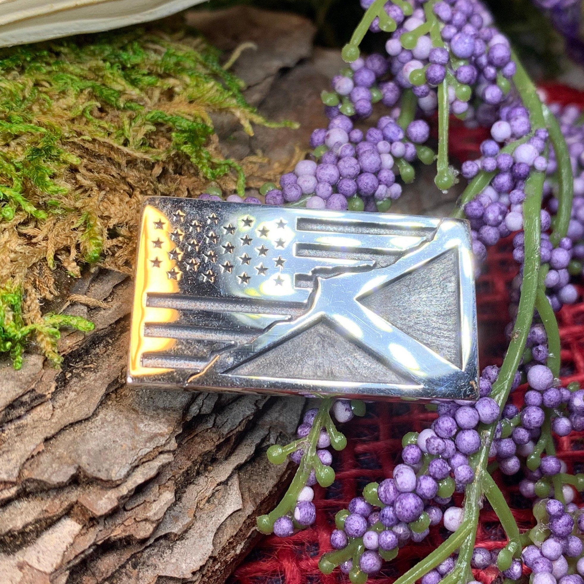 Scottish American Flag Pin