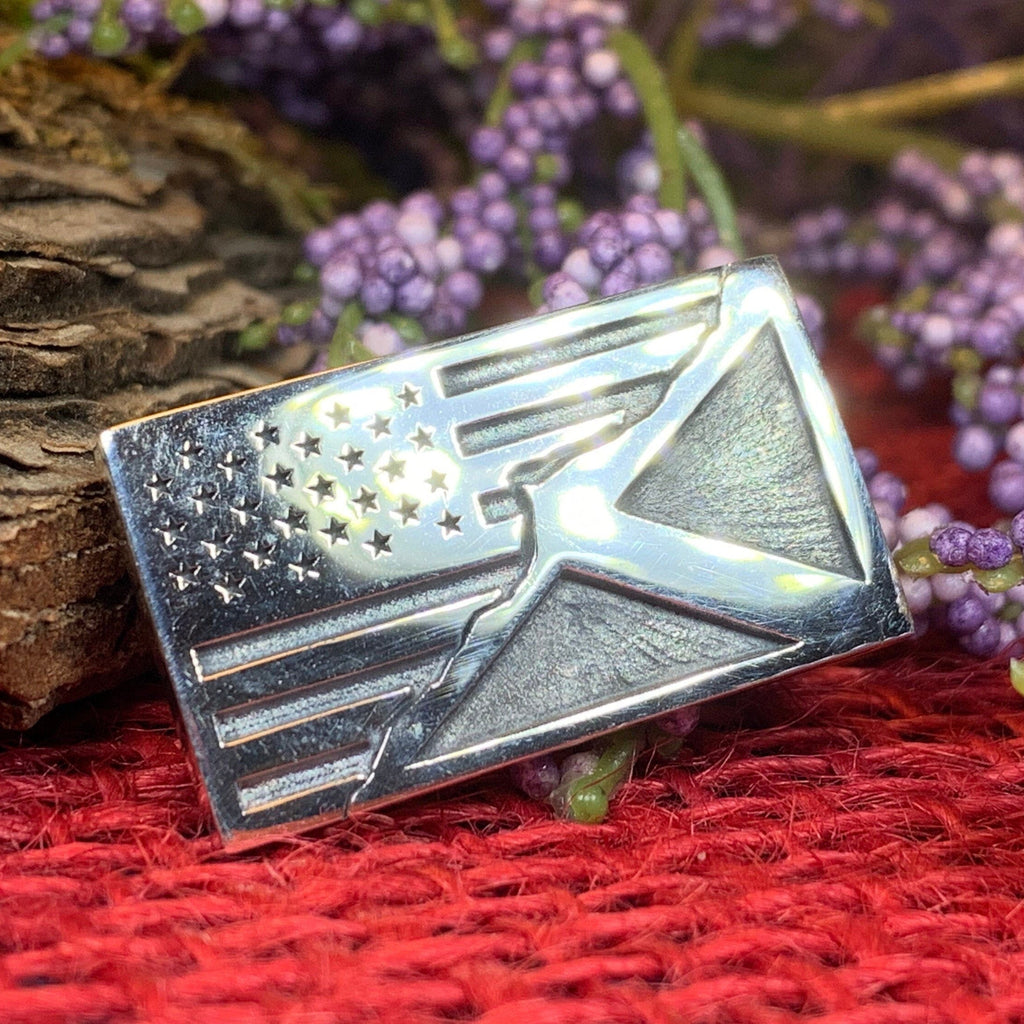 Scottish American Flag Pin