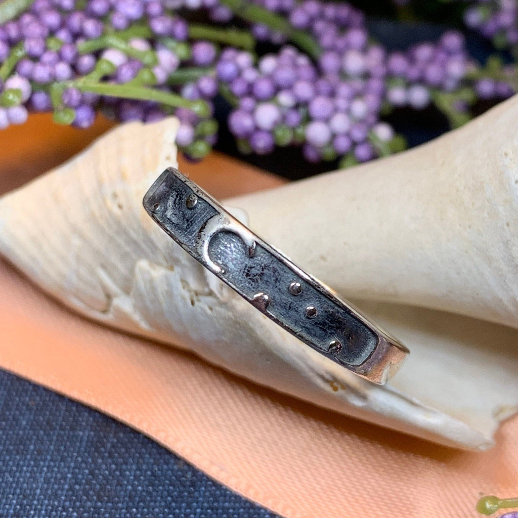 Minimalist Moon Ring