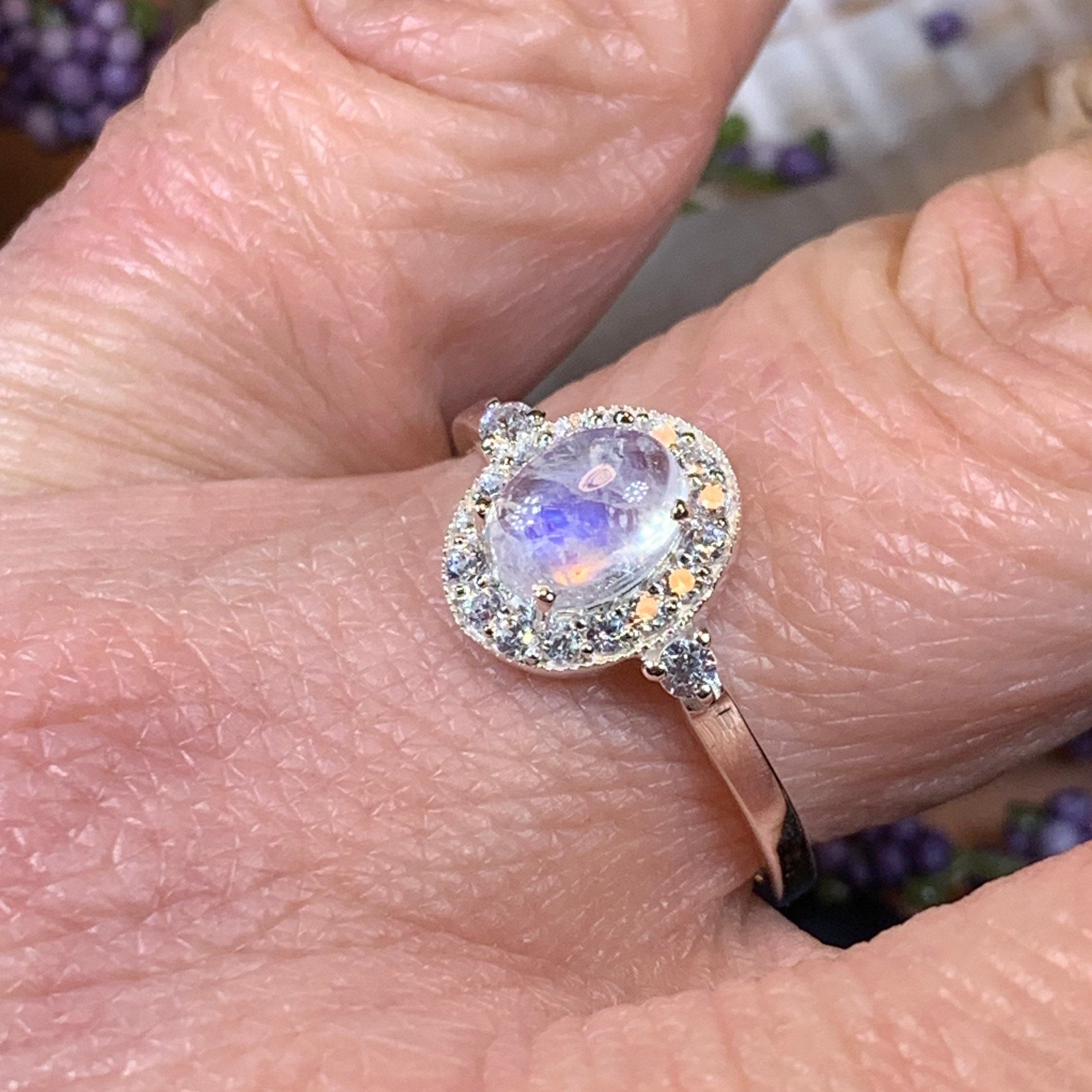 Leandra Moonstone Ring