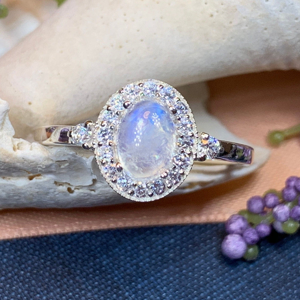 Leandra Moonstone Ring