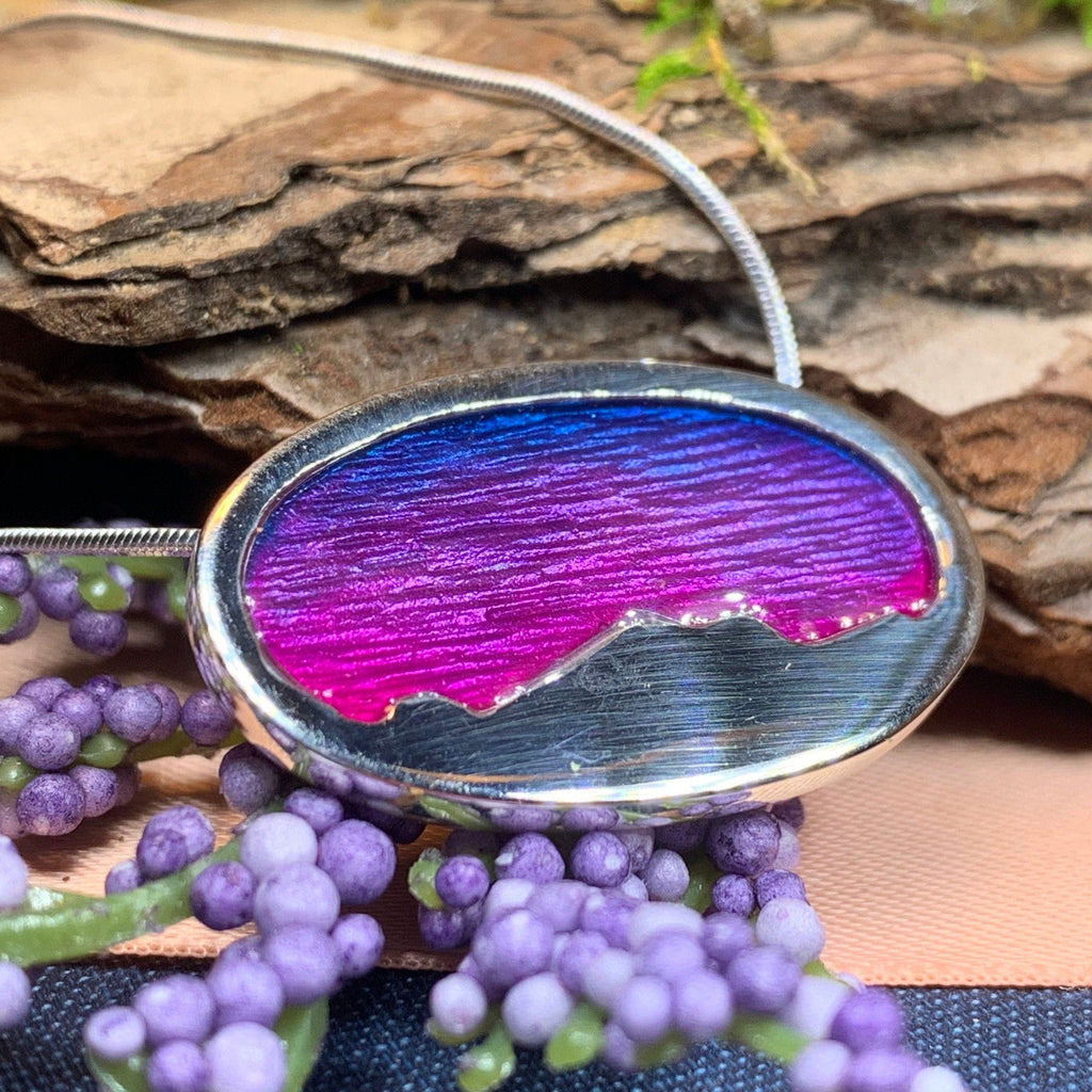 Purple Skies Northern Lights Necklace