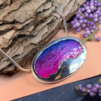 Purple Skies Northern Lights Necklace