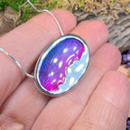Purple Skies Northern Lights Necklace
