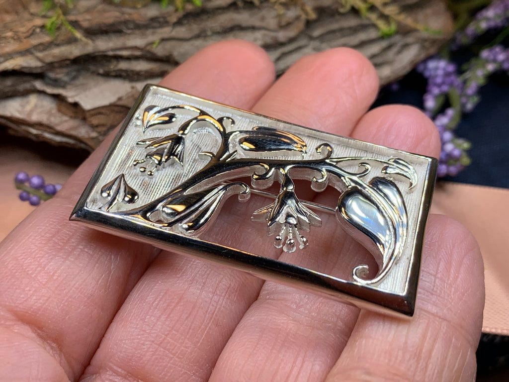 Highland Fields Bluebell Brooch