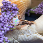Raynette Claddagh Opal Ring