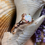 Raynette Claddagh Opal Ring