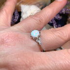 Vintage Opal Celtic Ring