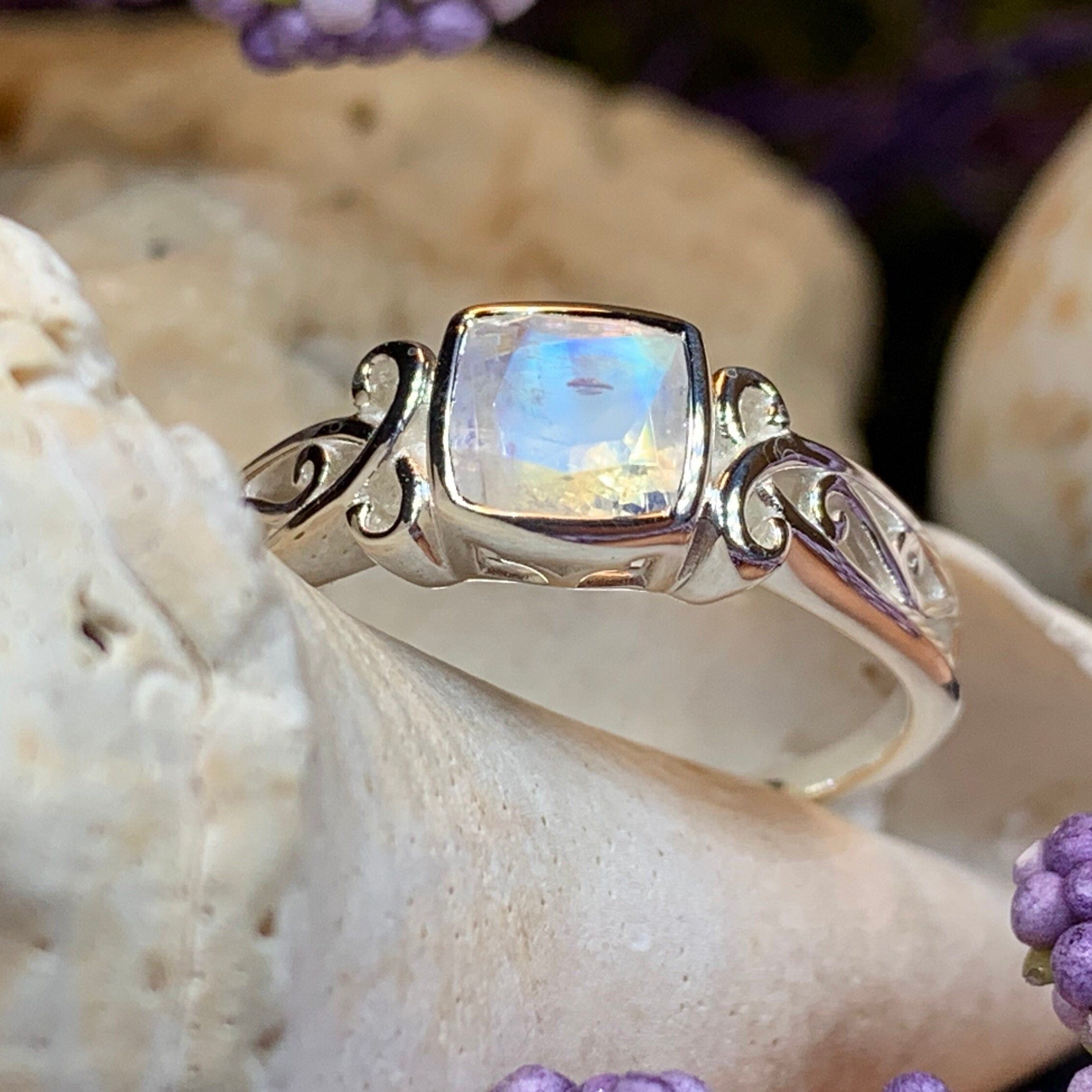 Coriena Moonstone Ring