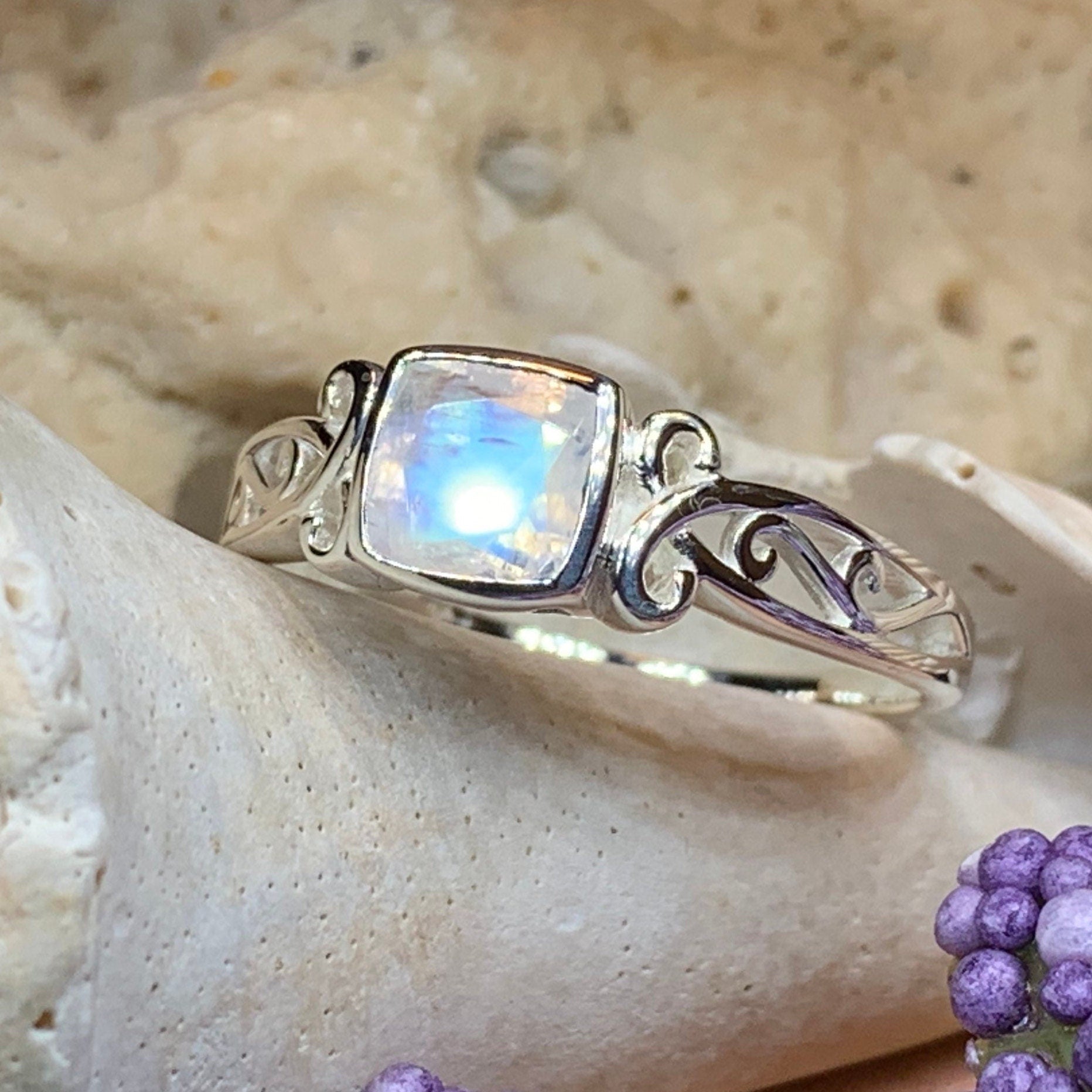 Coriena Moonstone Ring
