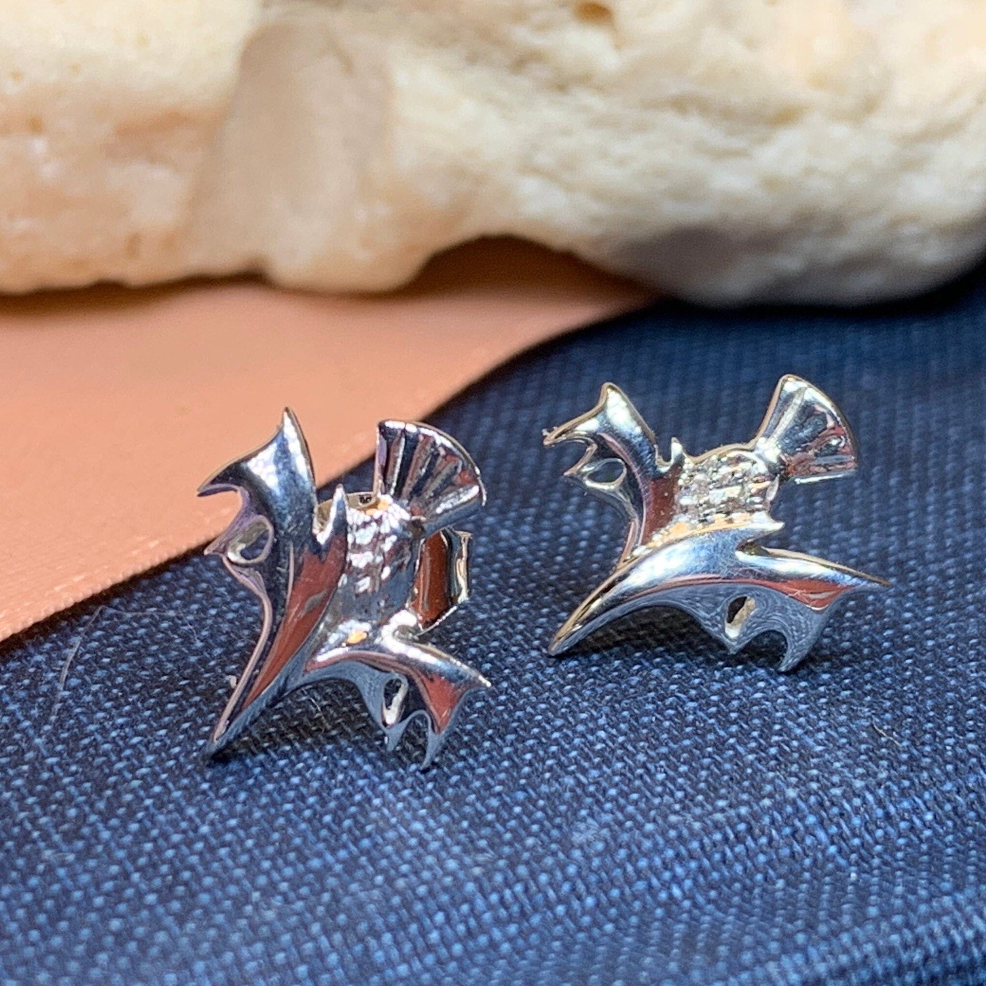 Modern Thistle Earrings