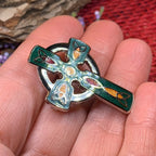 Ireland Celtic Cross Brooch