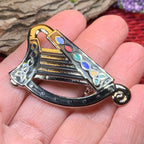 Celtic Harp Brooch