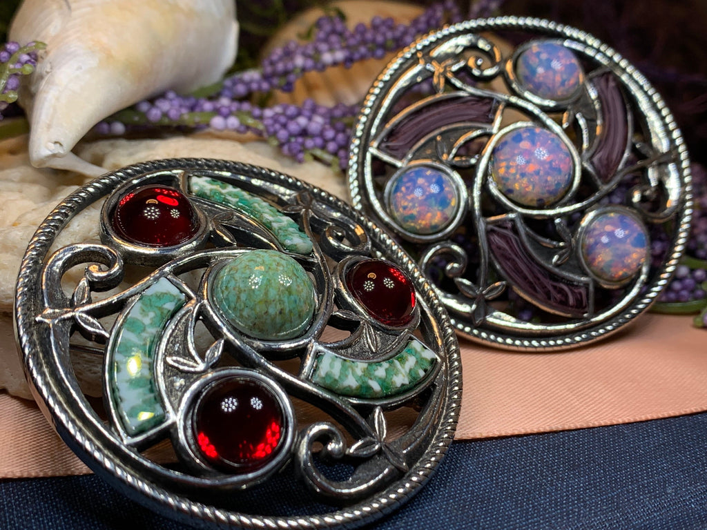 Eveningtide Celtic Knot Brooch