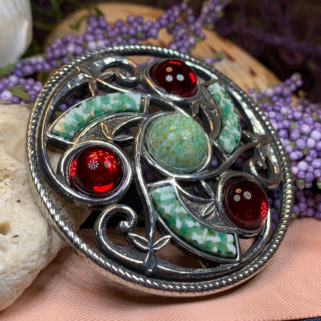 Eveningtide Celtic Knot Brooch