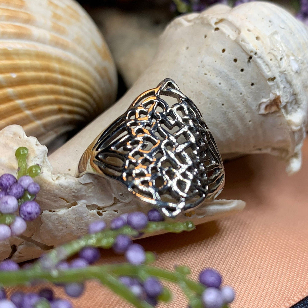 Corriander Celtic Knot Ring