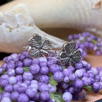 Cheery Shamrock Stud Earrings